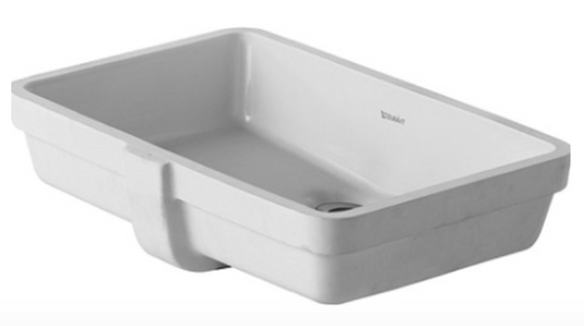 Lavabo 0330480000 Vero Bajo Cubierta Blanco-Duravit
