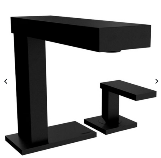 Mezcladora E948EB Scala para Lavabo con Contra de Push Ebano-Helvex