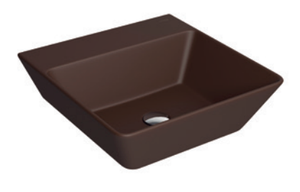 Lavabo 71.7118.24 Kader Rectangular Sobreponer Marron-Stanza
