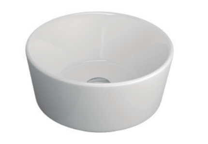 Lavabo 71.7123.23 Rondo de Sobreponer Blanco-Stanza