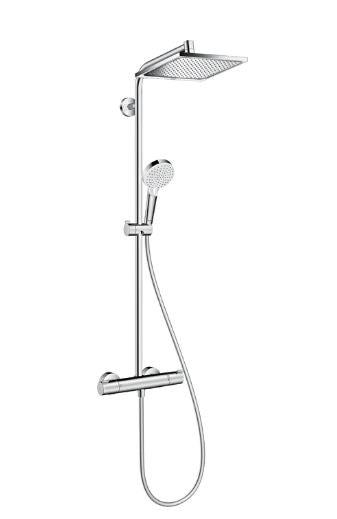 Regadera 27271000 Crometta E240 1jet Showerpipe Cromo-Hansgrohe