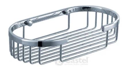 Jabonera 70.01002 Oval Lexus Cromo-Castel