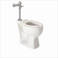 Taza 01850.020 New Cadet para Fluxometro Alargada Blanco - American Standard