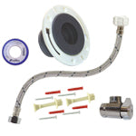 Kit PS-D004 de Instalacion con Brida para Sanitario - Coflex