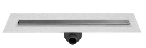 Coladera CR80INOX rectangular Acero Inoxidable 80cm-Urrea