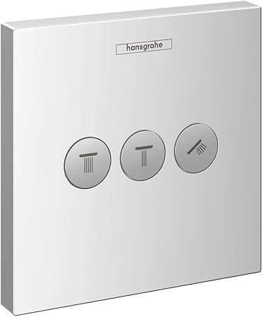 Trim 15764000 Select Llave de Paso Digital 3 Salidas para Regadera Cromo - Hansgrohe
