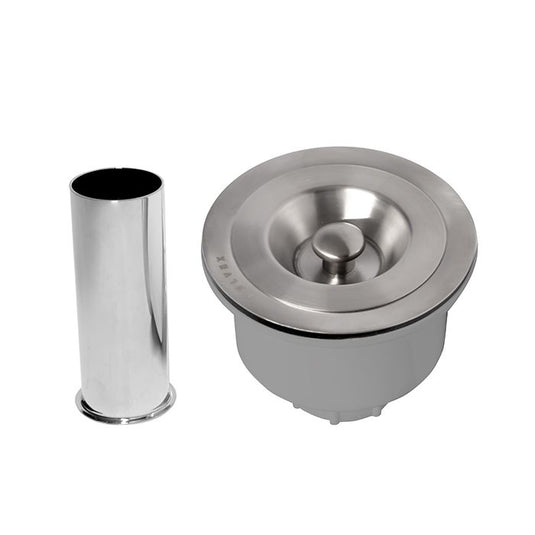 Contracanasta H8802 para Fregadero con Tapa Acero Inoxidable - Helvex