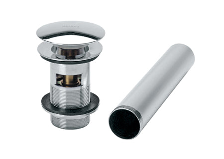 Contra TH-064 de Push para Lavabo con Rebosadero Cromo - Helvex