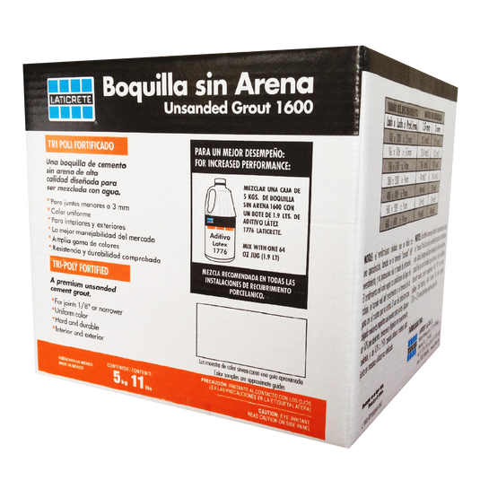 Boquilla sin Arena 644 Blanco Brillante - Laticrete