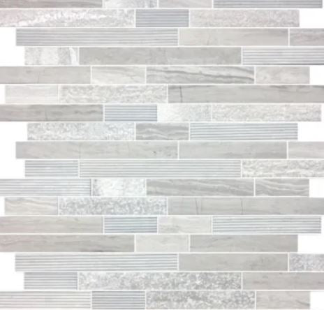 Malla Lines Bronce Mixto 30x30 Pza-Castel