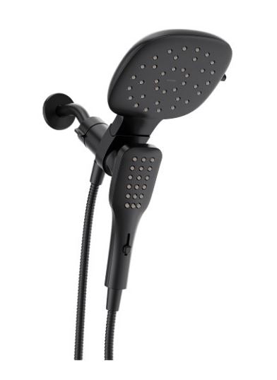 Regadera 220C5EPBL Verso Manual Negro Mate - Moen