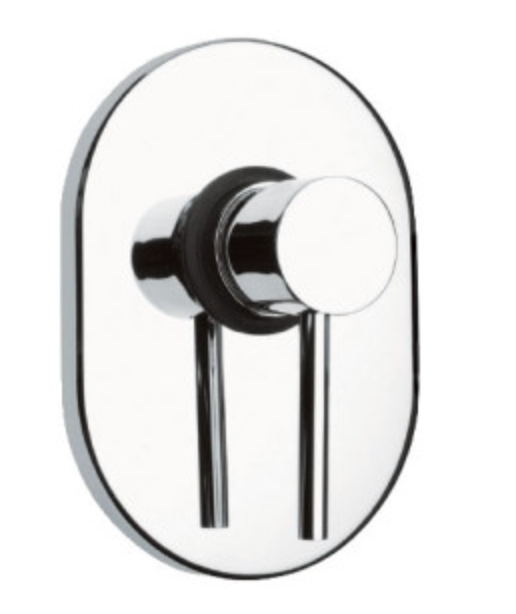Mezcladora Spacio MOR-SP-01 para Regadera Cromo-Proyecta