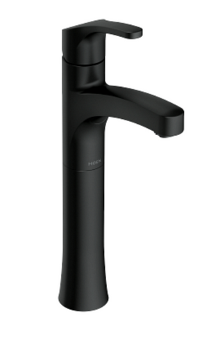 Mezcladora 6471BL Danika 2.0 para Lavabo Negro Mate-Moen
