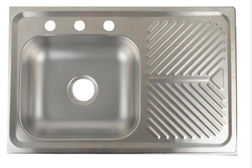 Fregadero M102 80X52 Acero Inox-EB Tecnica