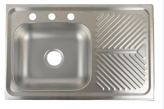 Fregadero M102 80X52 Acero Inox-EB Tecnica