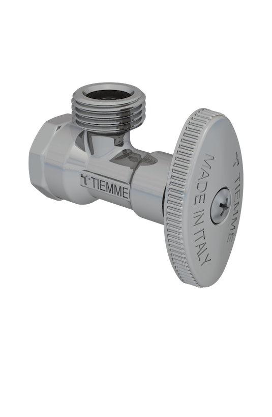 Llave TM2950C de control  angular para lavabo en cromo-otto