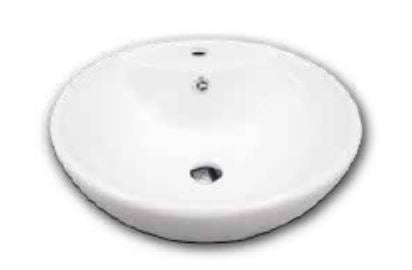 Lavabo Zen de Sobreponer Blanco-Castel